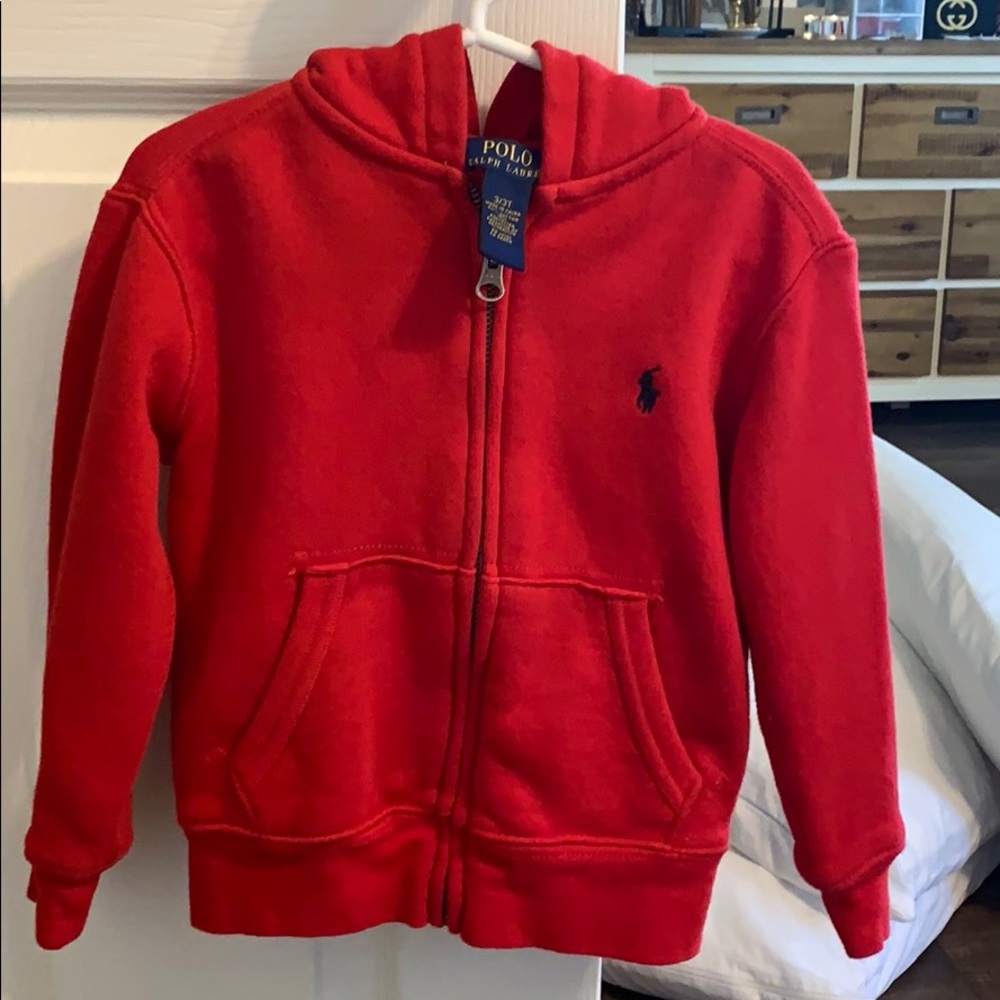 Polo zip hoodie